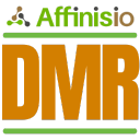 Affinisio sitting atop DMR alphabets to indicate integrated internal and external management of disclosures